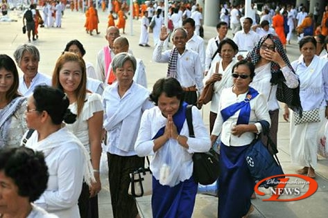 Earth Day at Dhammakaya temple, Thailand
