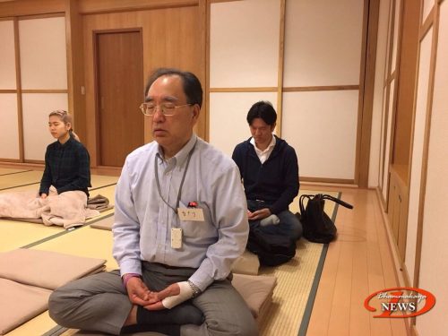 meditation class for Japanese