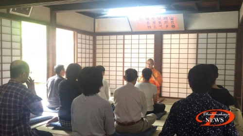 cafe01Thai Buddhist Meditation// June 12, 2016-- Nara Gangoji Temple, Japan
