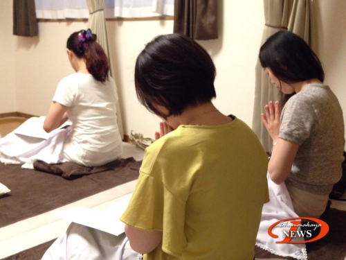 Meditation Class for Locals// June 20, 2016-- Vayu Massage Shop, Japan