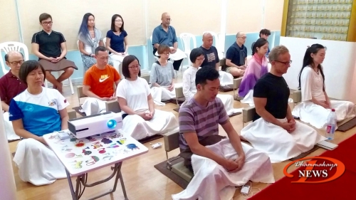 Meditation Session for Locals/ June 29, 2016-- Wat Phra Dhammakaya Hong Kong