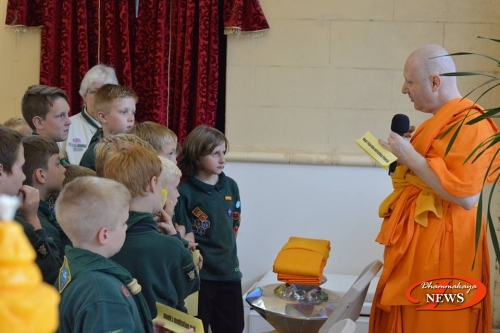 Boy Scout Visit// July 21, 2016—Wat Phra Dhammakaya Manchester, England