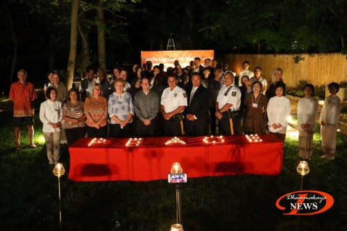 Candle Lighting for World Peace// August 23, 2016—DIMC New Jersey, USA